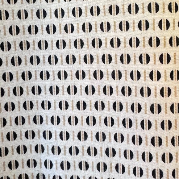 Theory Men's Luxury Button Front Shirt Short Sleeve White Blue Birdseye Print M - Picture 2 of 9